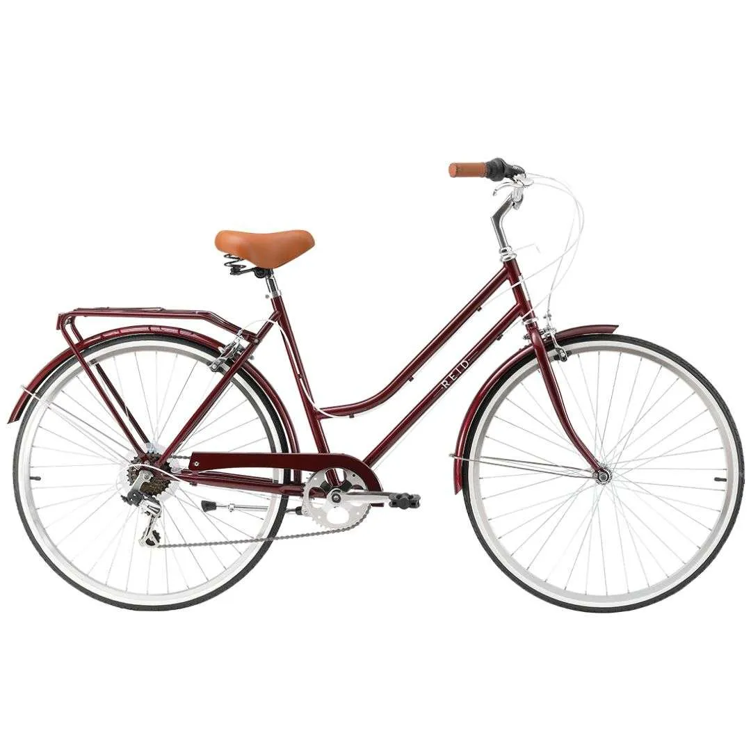 Ladies Classic Lite Vintage Bike Cherry Red
