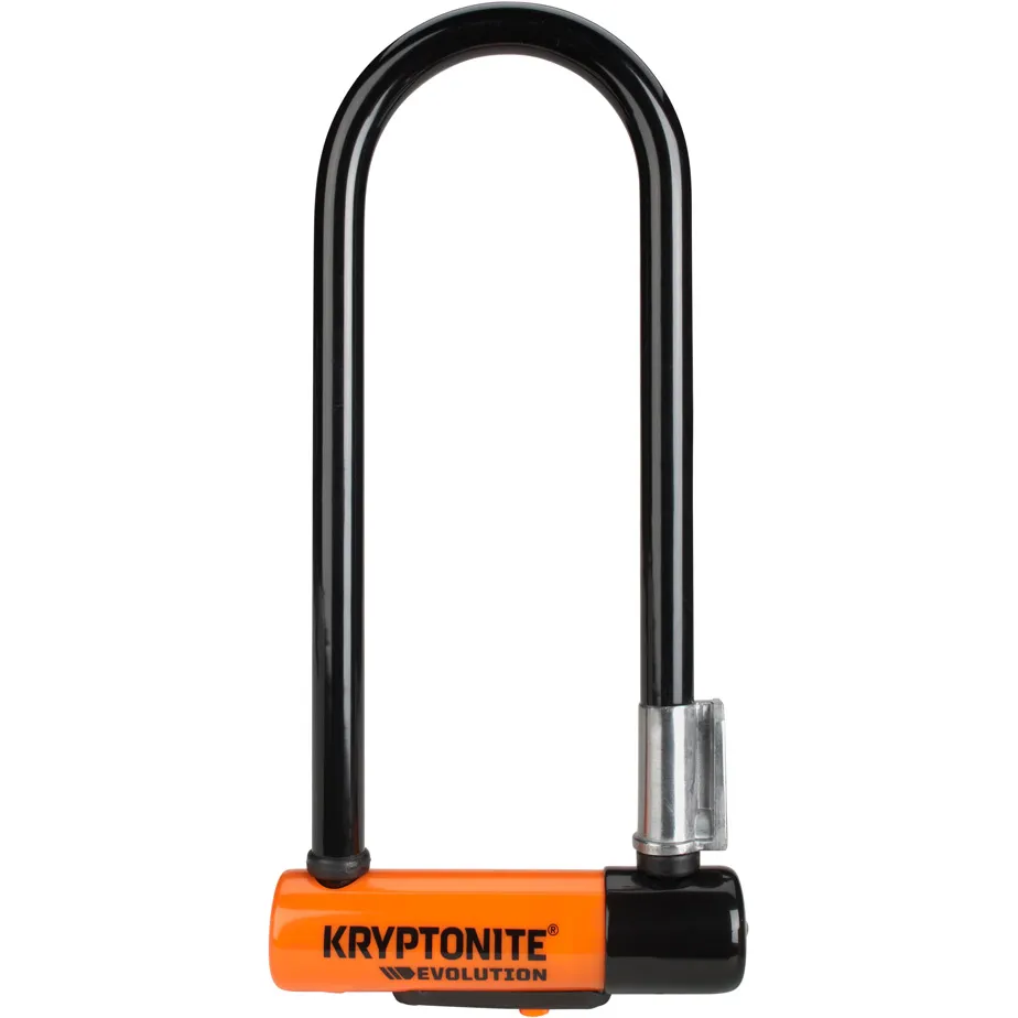 Kryptonite Evolution Mini-9 D-Lock with Flexframe bracket Sold Secure Gold